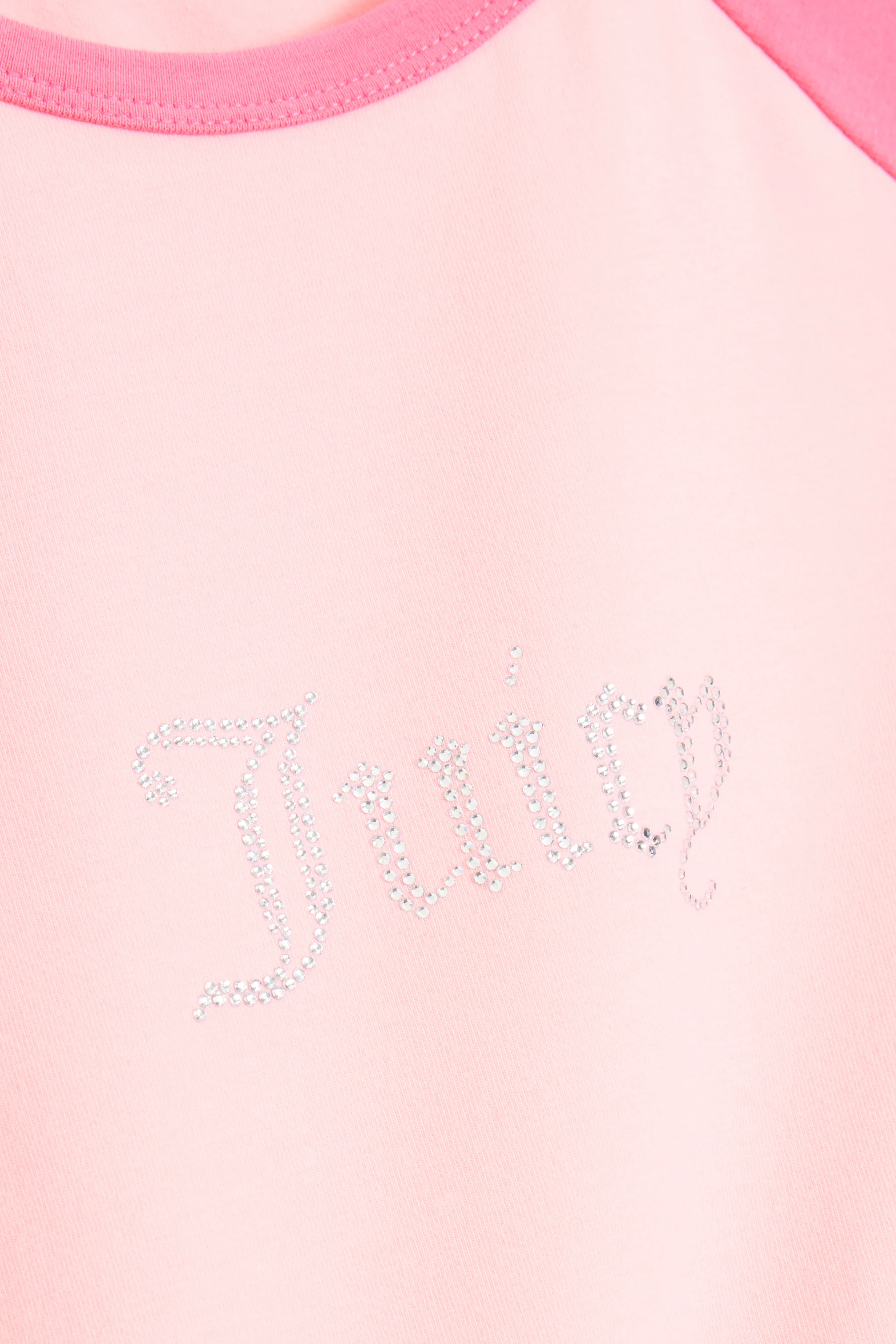T-Shirt Rayan Rosa lampone con logo strass - Image 6