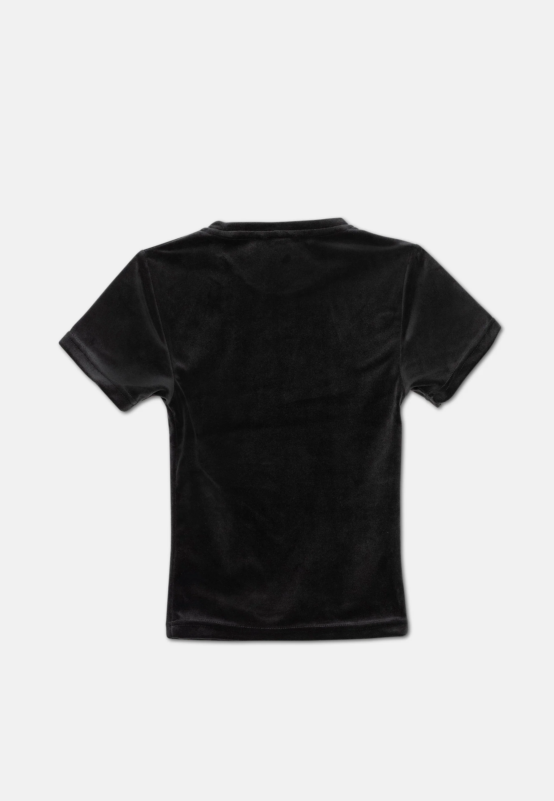T-Shirt Taylor Nera con logo strass - Image 2