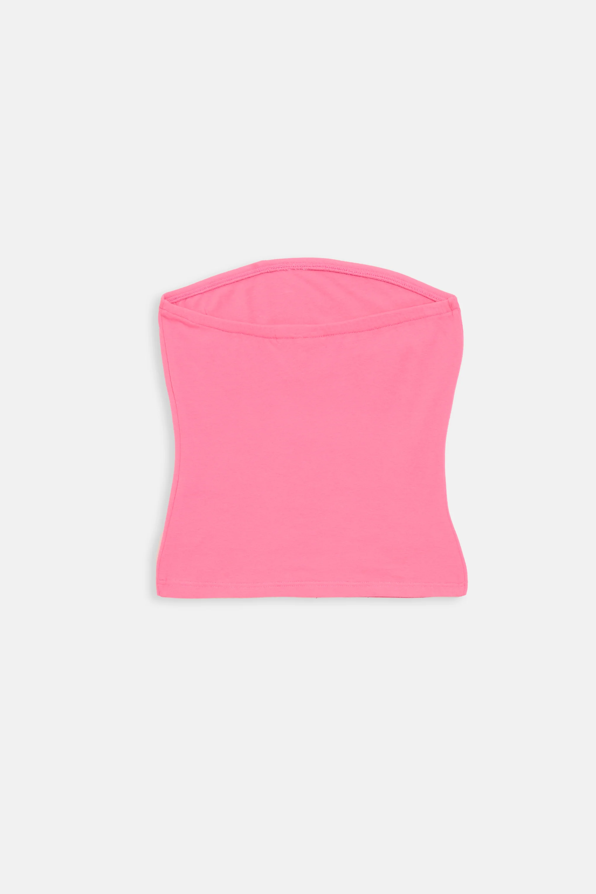 Top Babey Rosa lampone con logo strass - Image 2