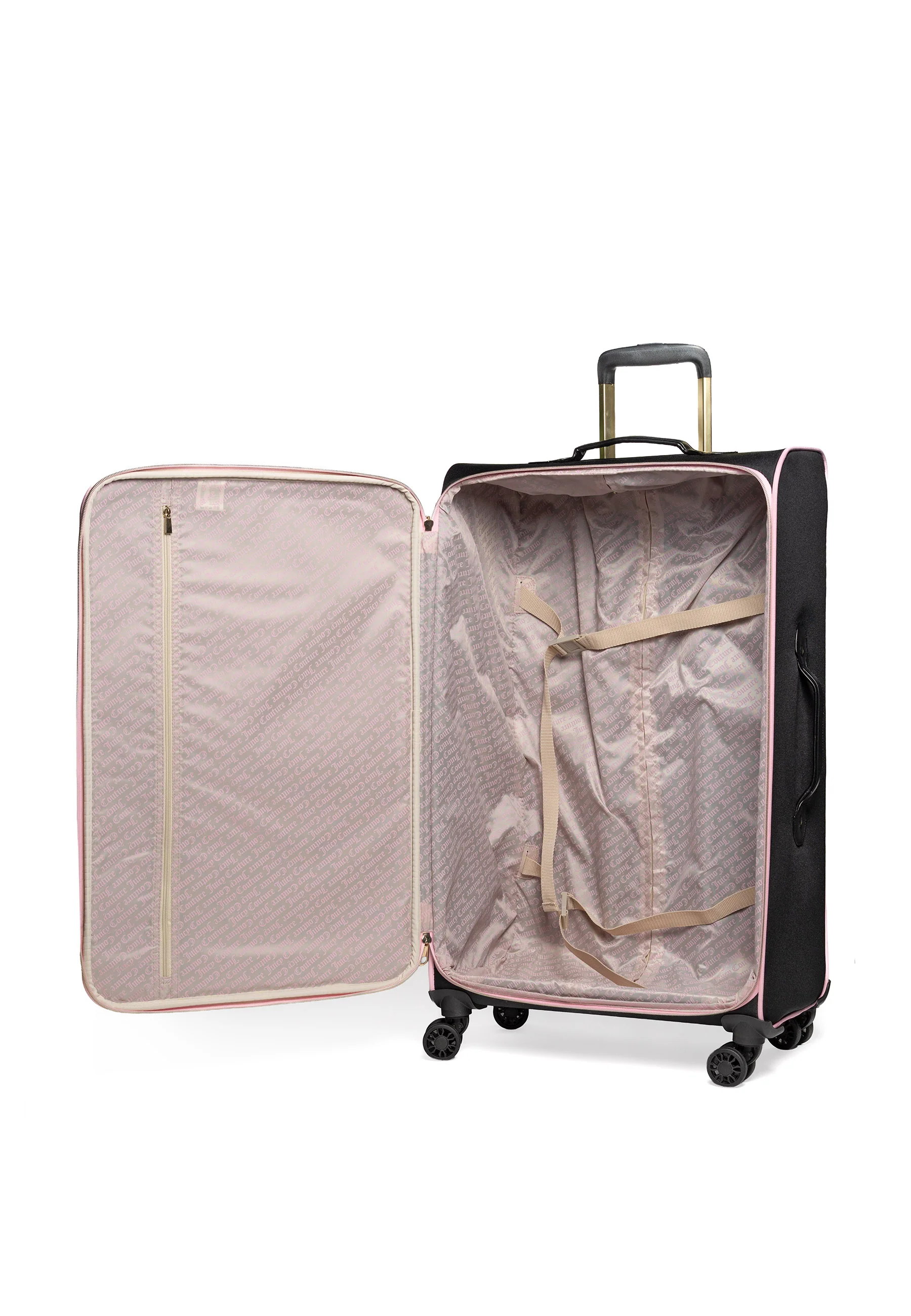 Trolley Grande Juicy Couture con logo stemma frontale colore Nero - Image 4