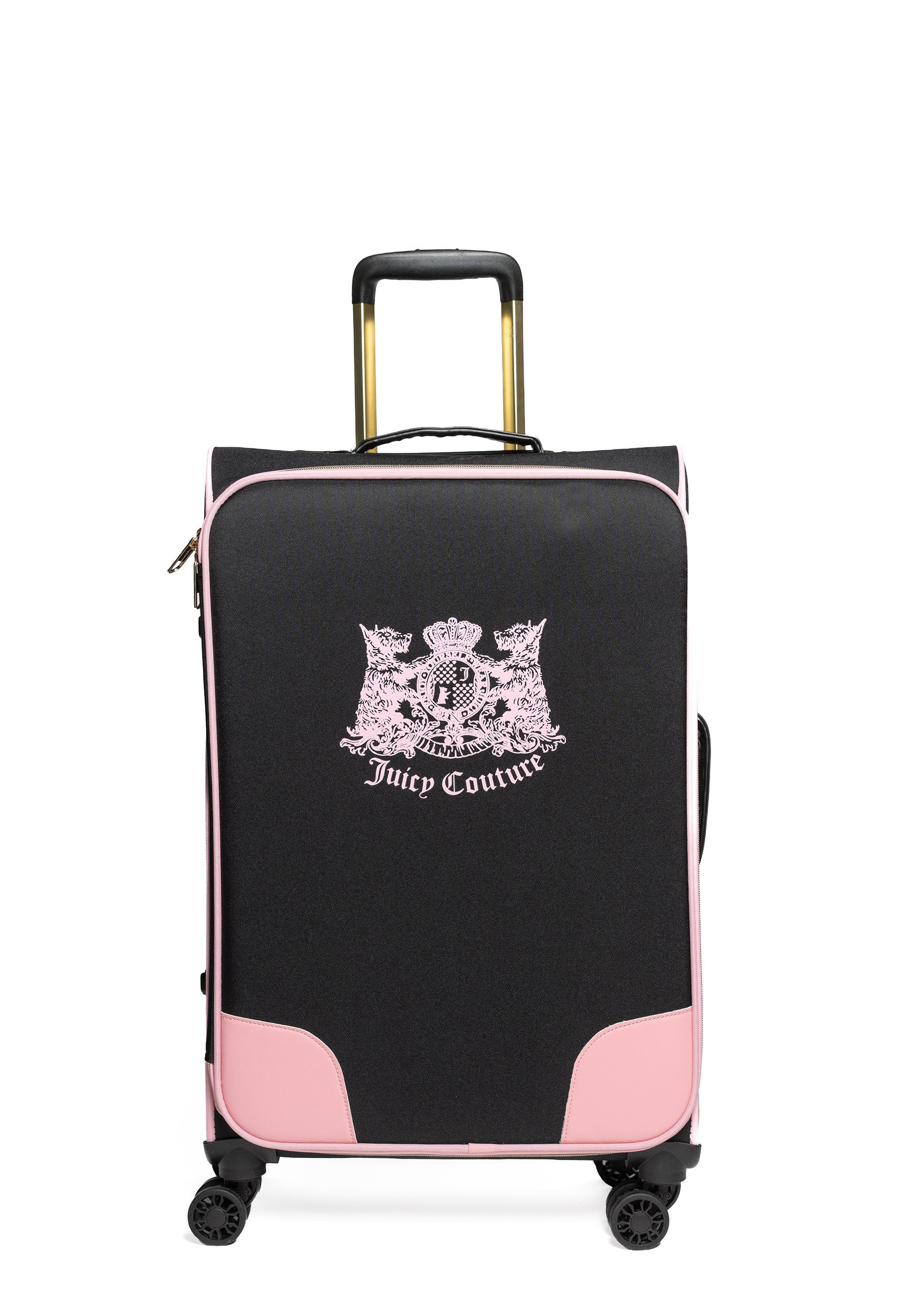 Trolley Grande Juicy Couture con logo stemma frontale colore Nero - Image 5