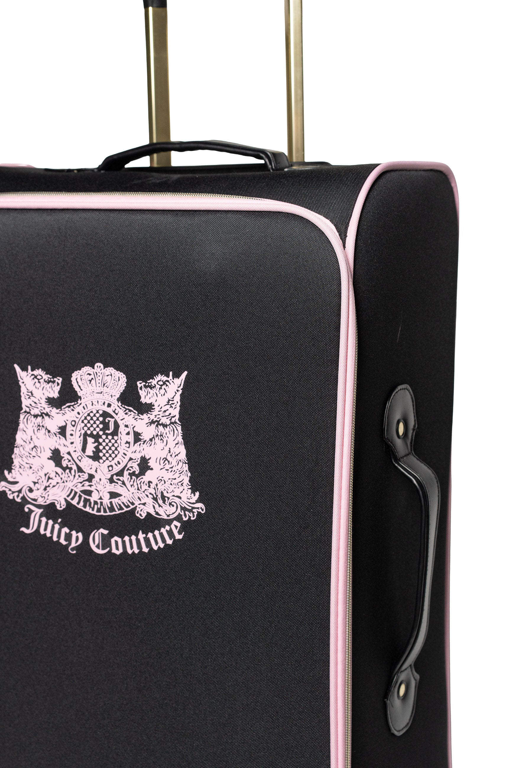 Trolley Grande Juicy Couture con logo stemma frontale colore Nero - Image 6