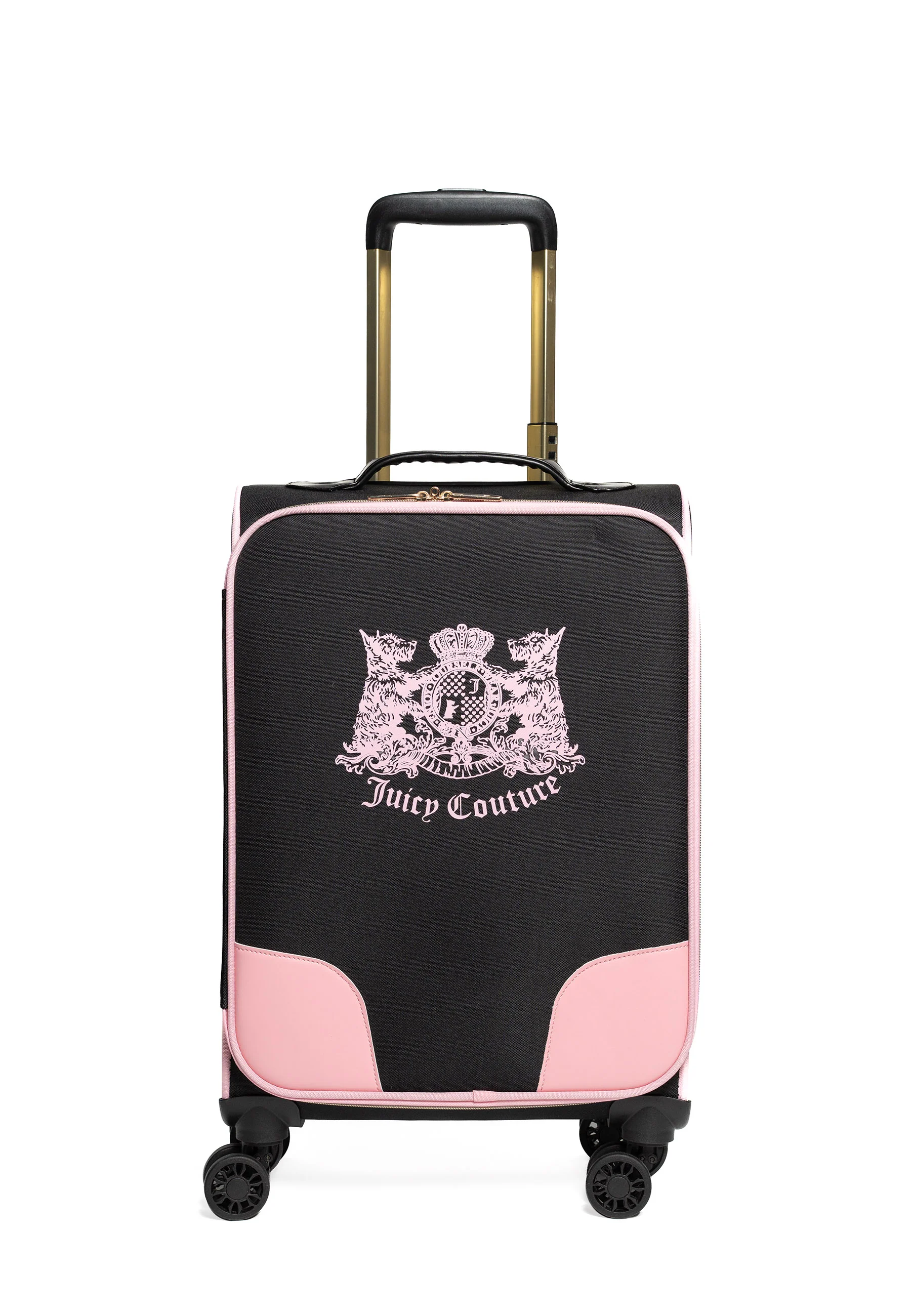 Trolley Grande Juicy Couture con logo stemma frontale colore Nero - Image 9