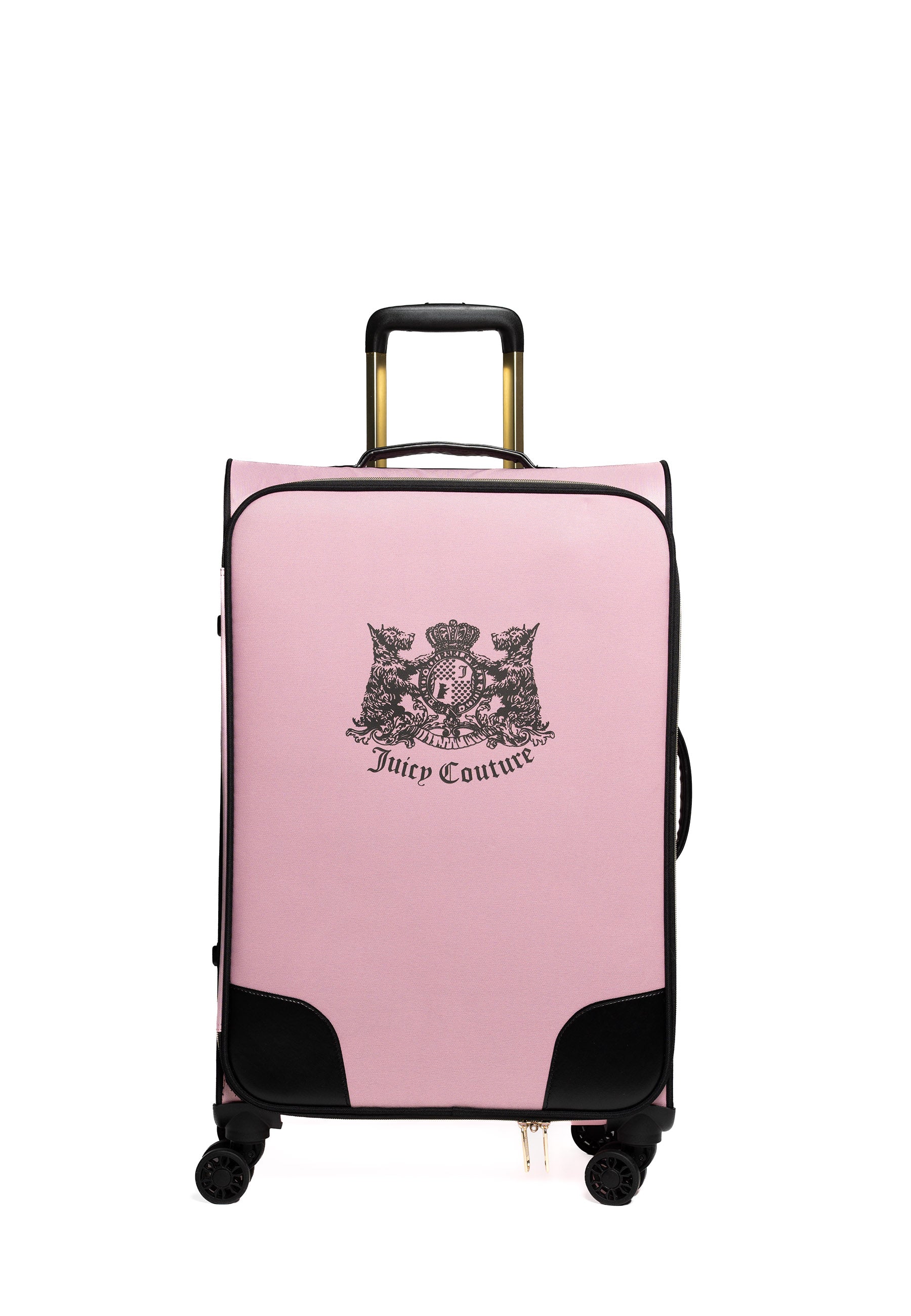 Trolley Grande Juicy Couture con logo stemma frontale colore Rosa - Image 5
