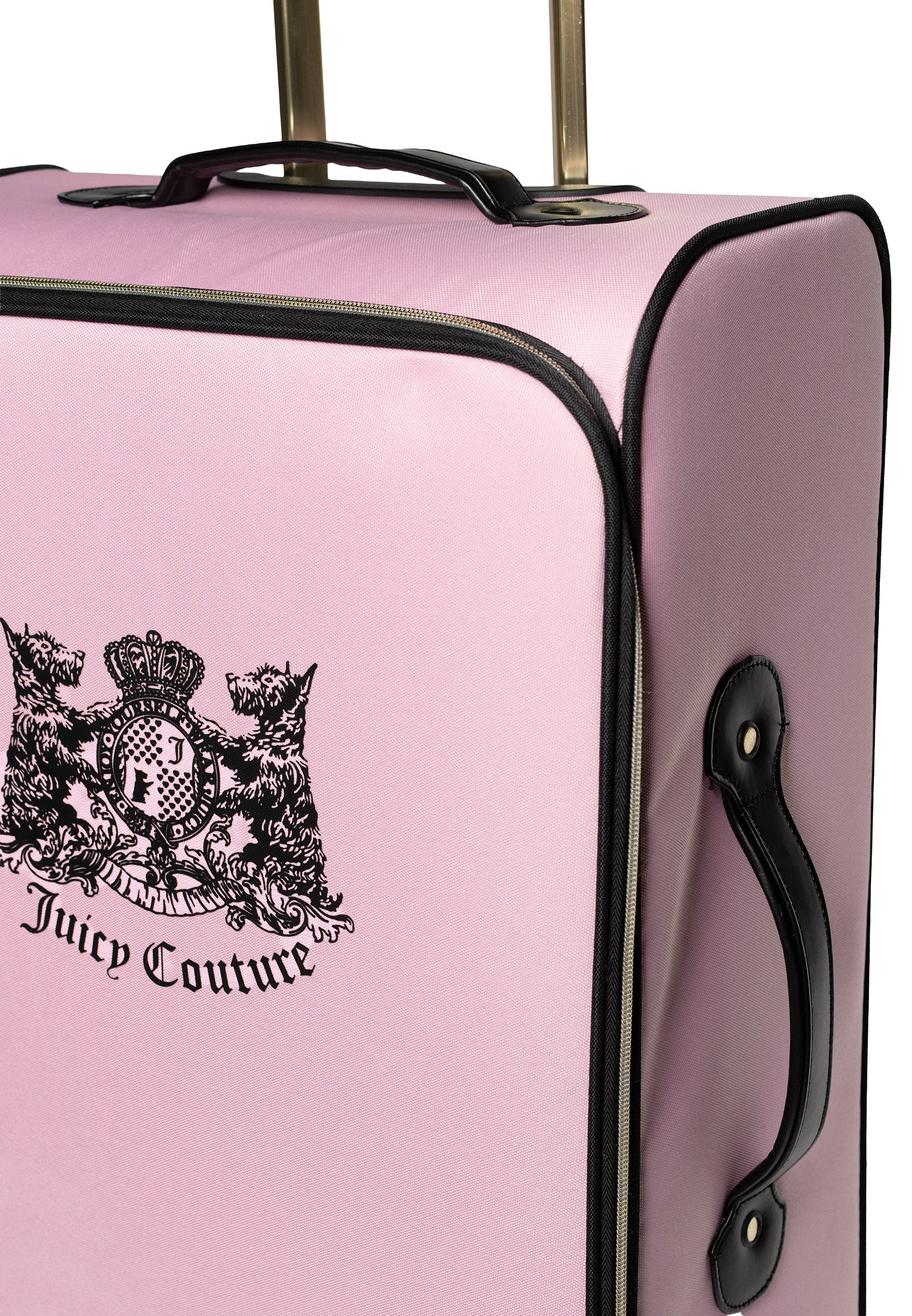 Trolley Grande Juicy Couture con logo stemma frontale colore Rosa - Image 6