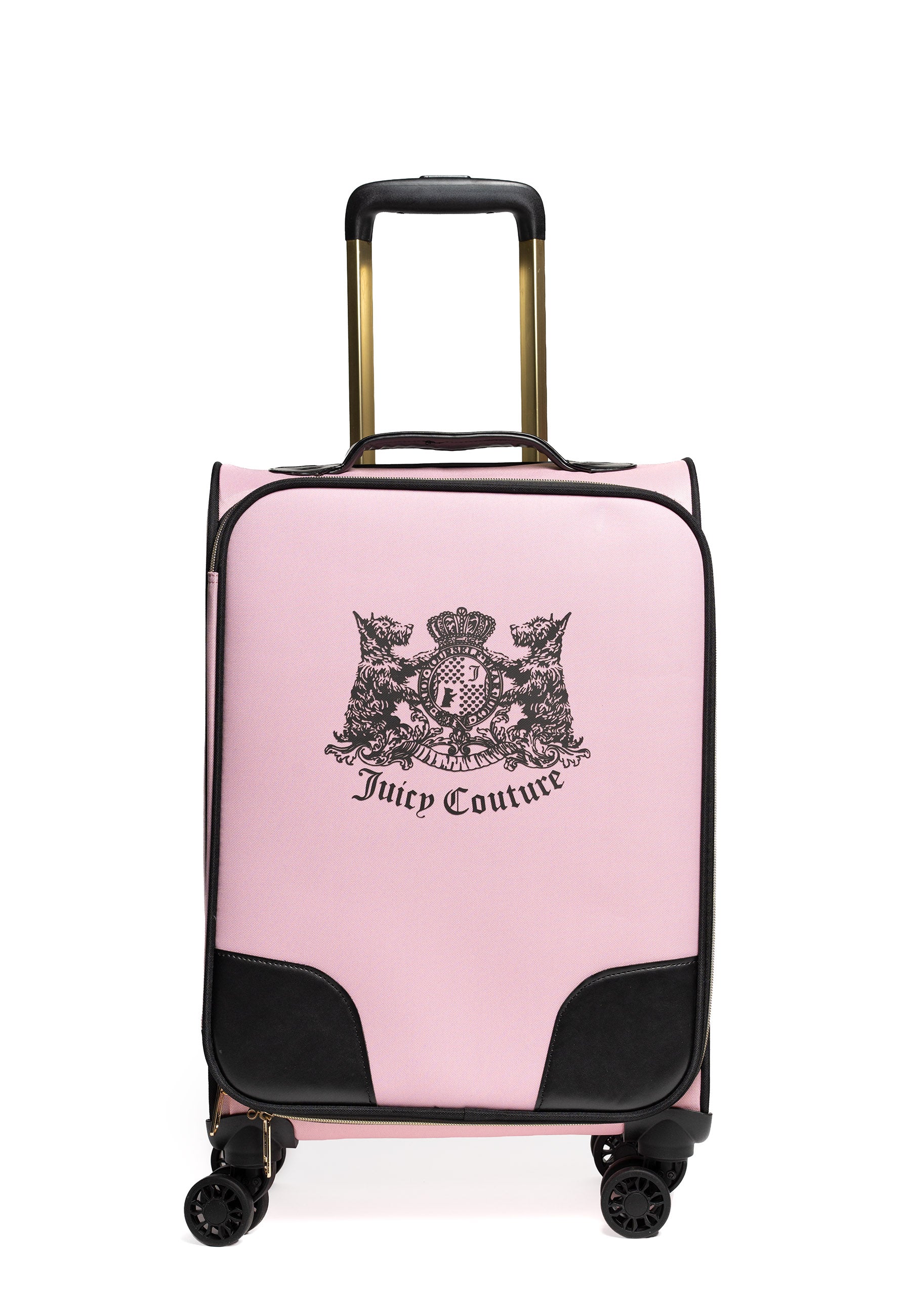 Trolley Grande Juicy Couture con logo stemma frontale colore Rosa - Image 9